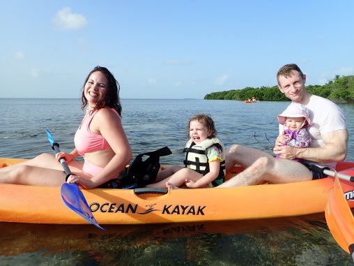 Sea Kayaking as a family!